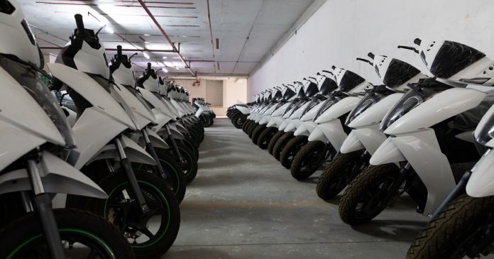 The state is giving special benefits to increase the use of electric two-wheelers.

