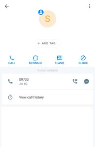 check mobile number company name using truecaller