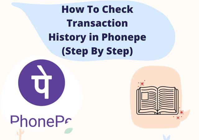 how to check transaction history in phonepe