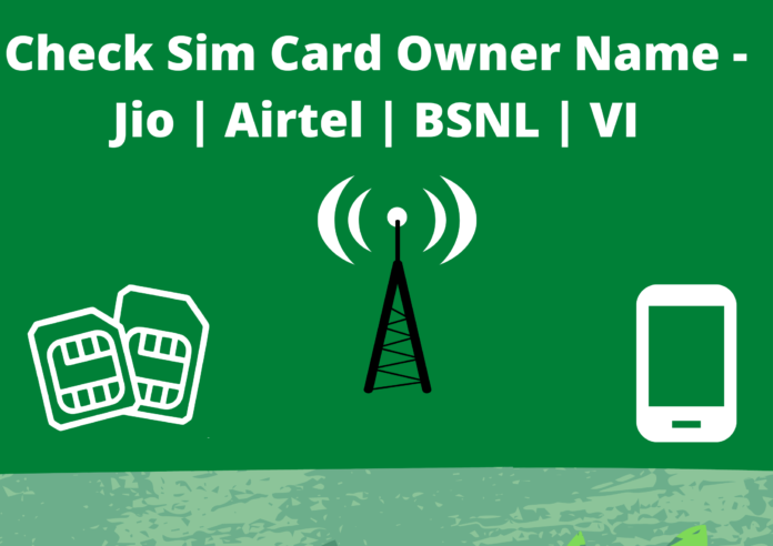 check sim card owner name