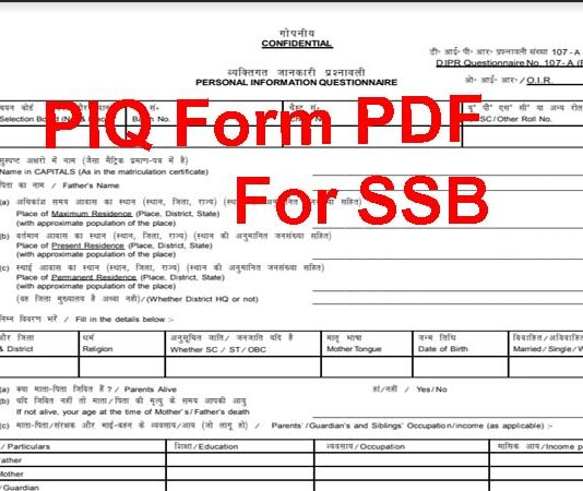 piq form pdf